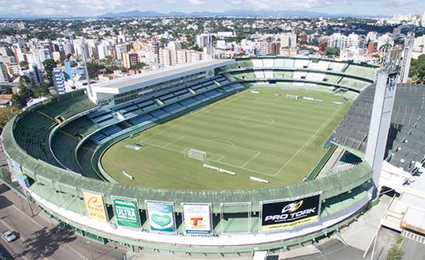Coritiba Futebol Clube - Jogo entre Coritiba e Bahia, no estádio