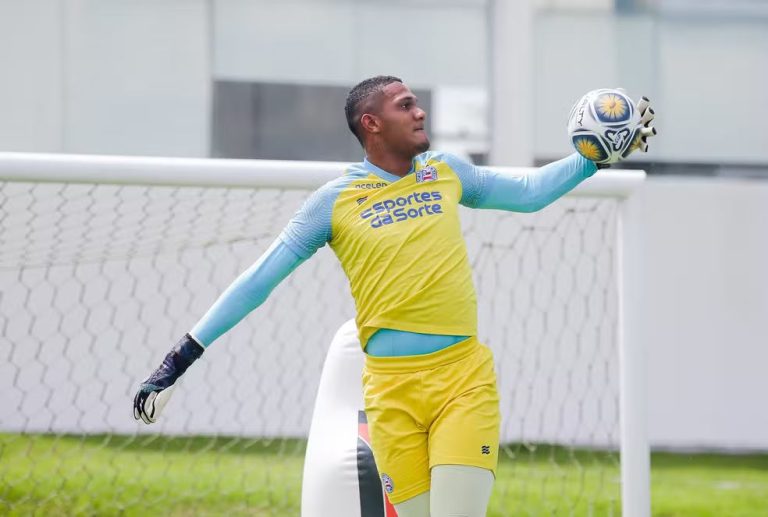 Vai sair Goleiro do Bahia é alvo do Corinthians para o restante de