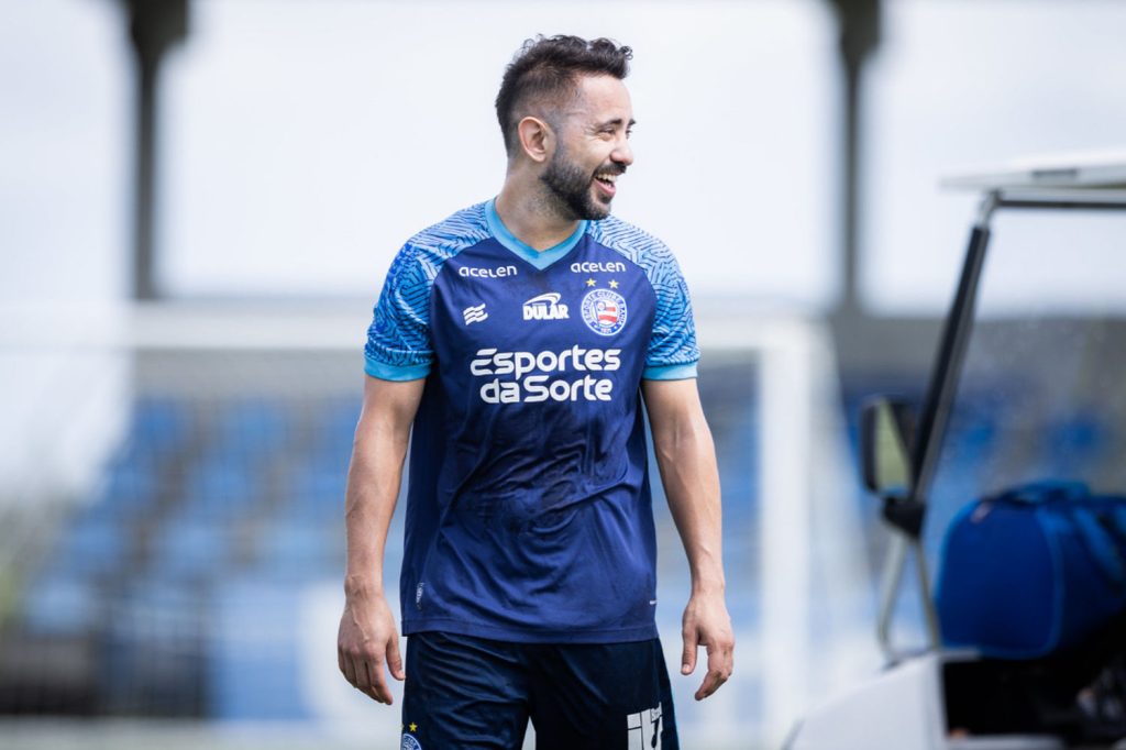 Everton Ribeiro, treino do bahia