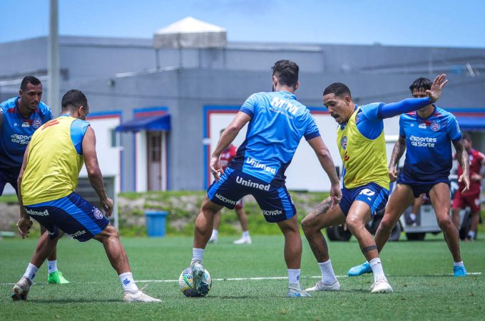 dia de treino do bahia no ct