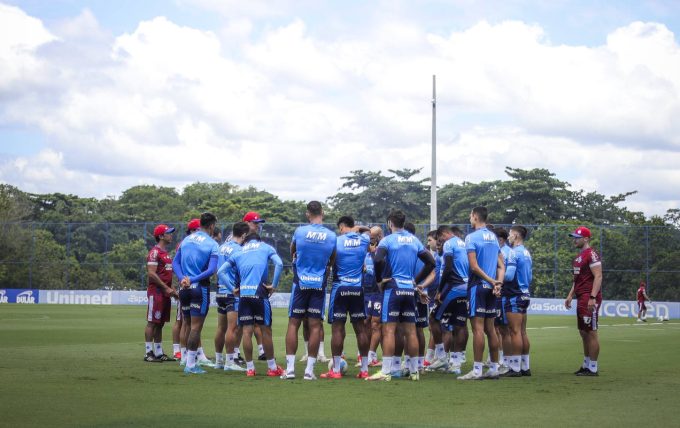 treino do bahia no ct