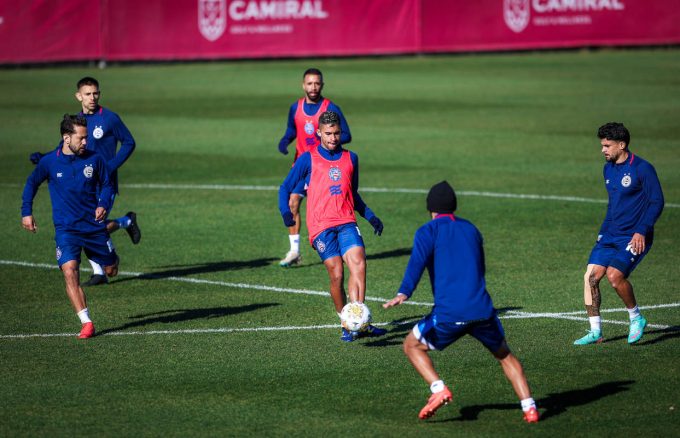 treino do bahia em girona